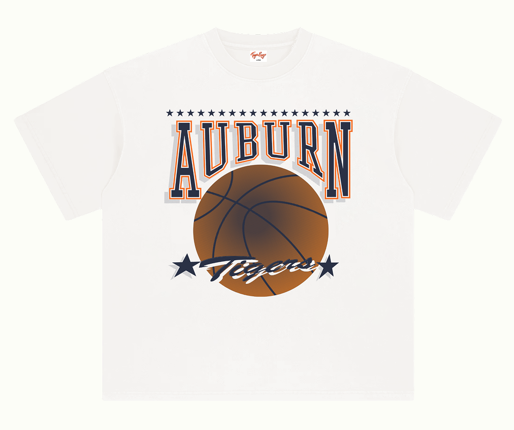 AU BASKETBALL TEE