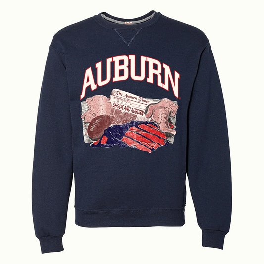 AU NEWSPAPER CREWNECK