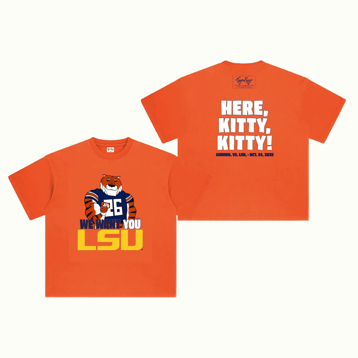 LSU GAMEDAY TEE (ORANGE)