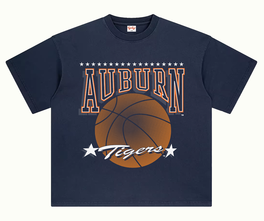 AU BASKETBALL TEE