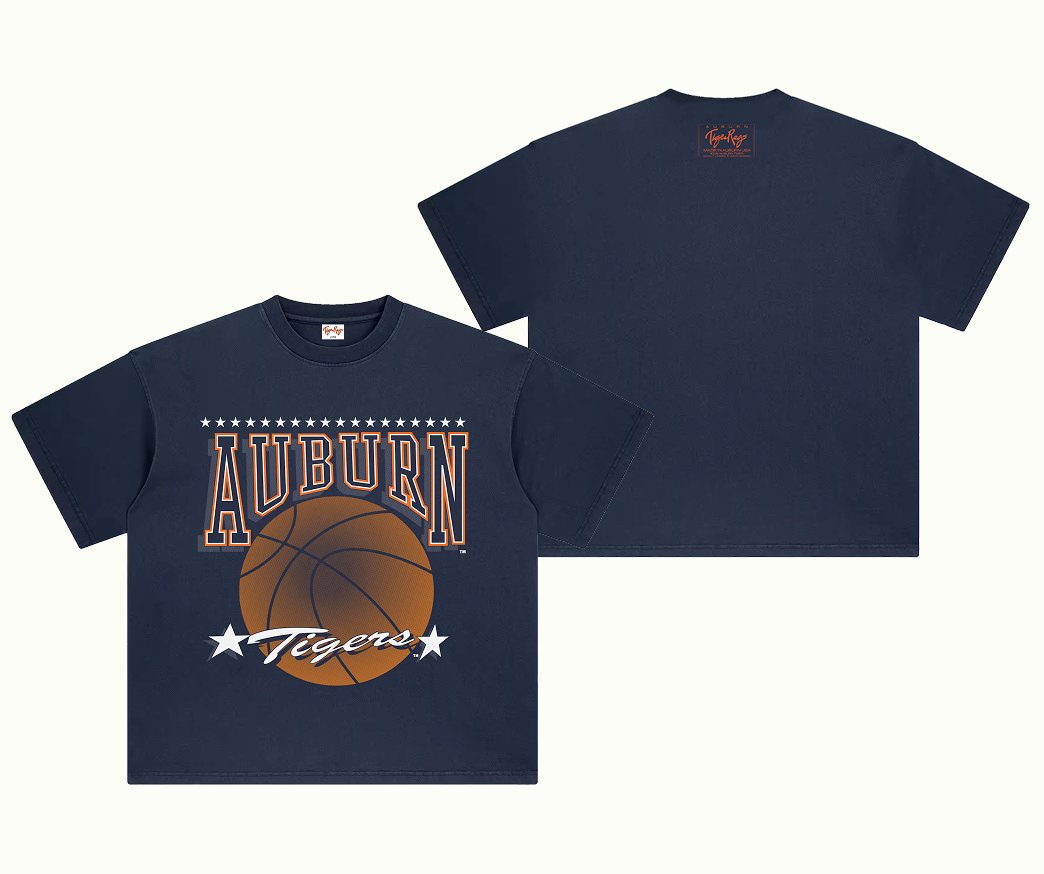 AU BASKETBALL TEE