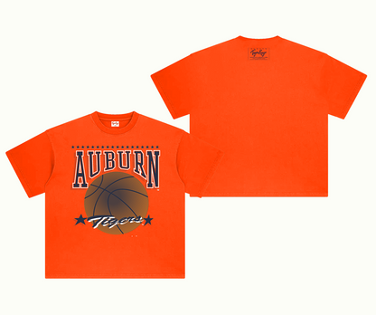 AU BASKETBALL TEE