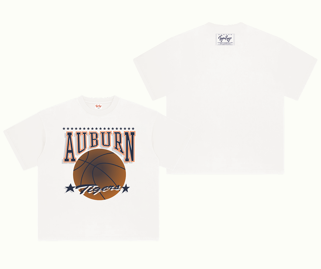 AU BASKETBALL TEE