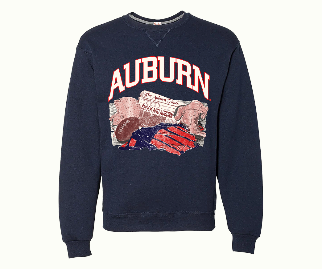 AU NEWSPAPER CREWNECK