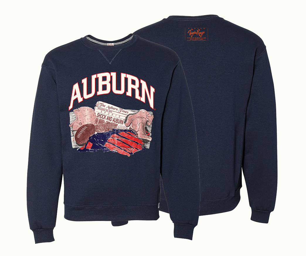 AU NEWSPAPER CREWNECK