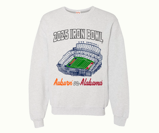 IRON BOWL STADIUM CREWNECK
