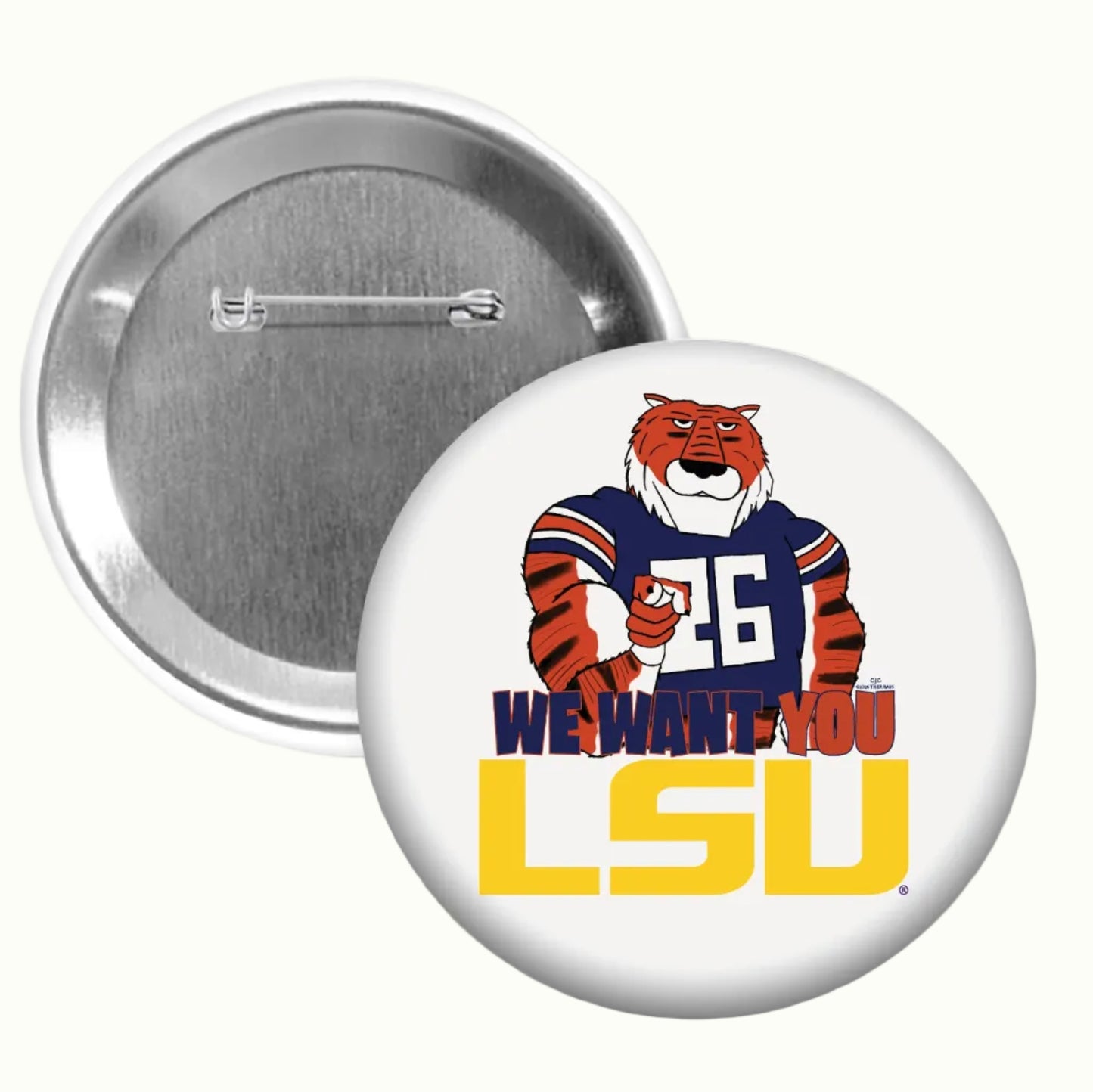 LSU GAMEDAY BUTTON