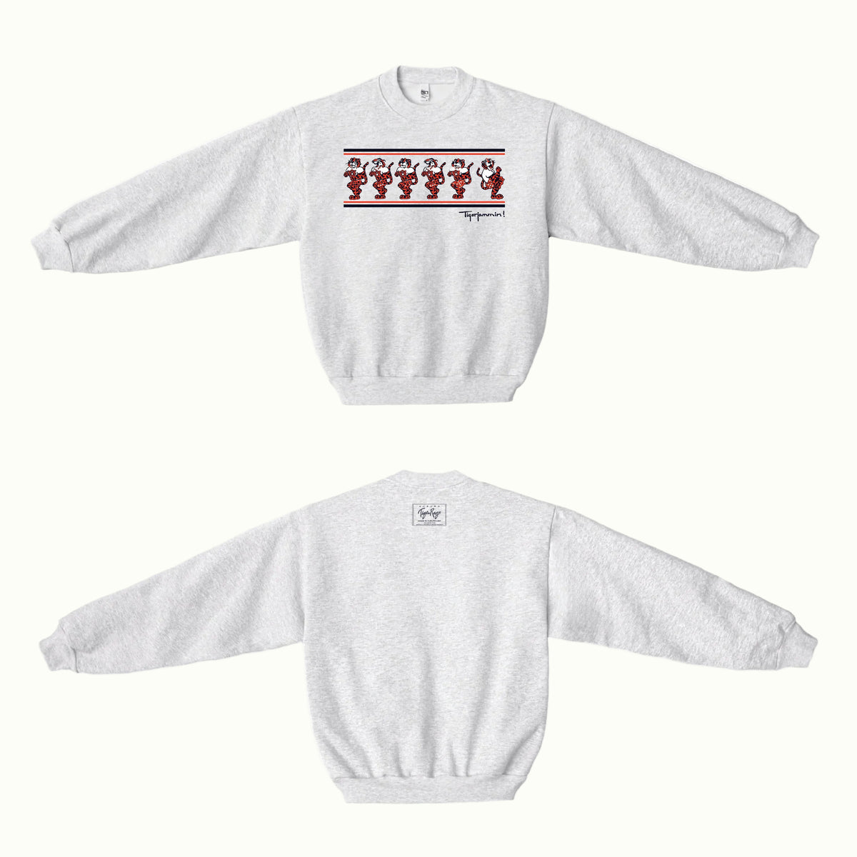 TIGER JAMMIN CREWNECK