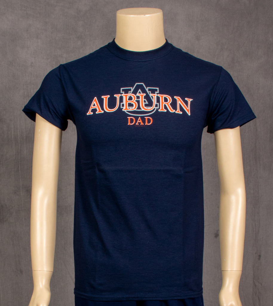  Auburn University Official Dad Unisex Adult T-Shirt, Athletic  Heather, Small : Sports & Outdoors